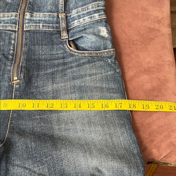 Guess vintage Denim Blue‎ Women's denim jumpsuit size 8 - Picture 8 of 14